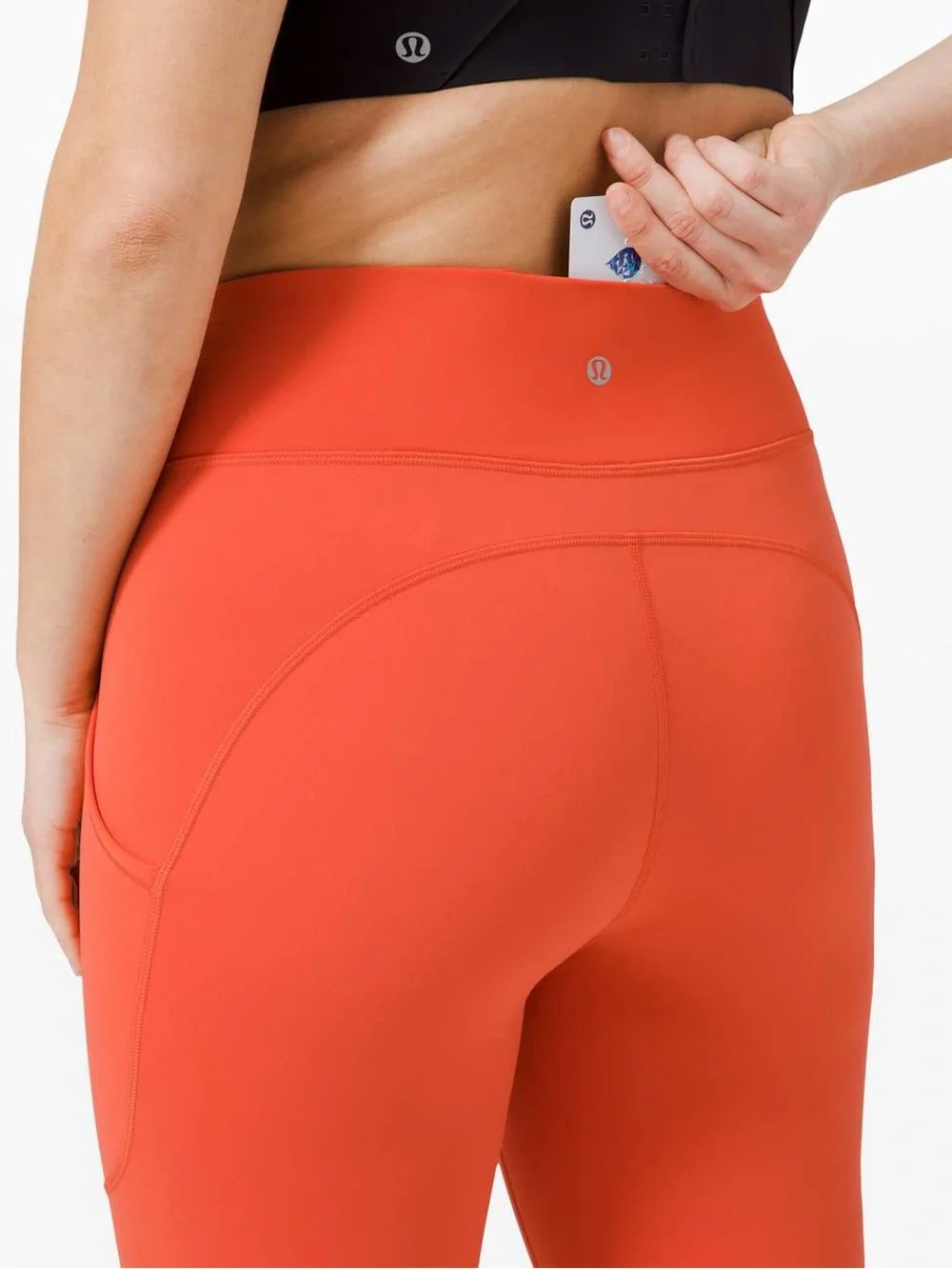 Lululemon Invigorate High-Rise Tight 25" - Brick Orange - Size 6 - Athleisure - Picture 13 of 13
